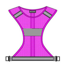 Woman Reflective Running Vest, Gear for Biking Walking Cycling Jogging